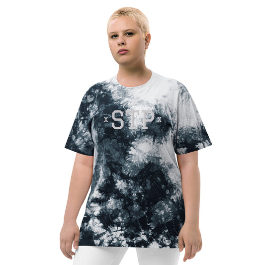 STP oversized tie dye tee