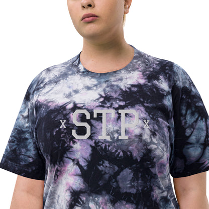 STP oversized tie dye tee